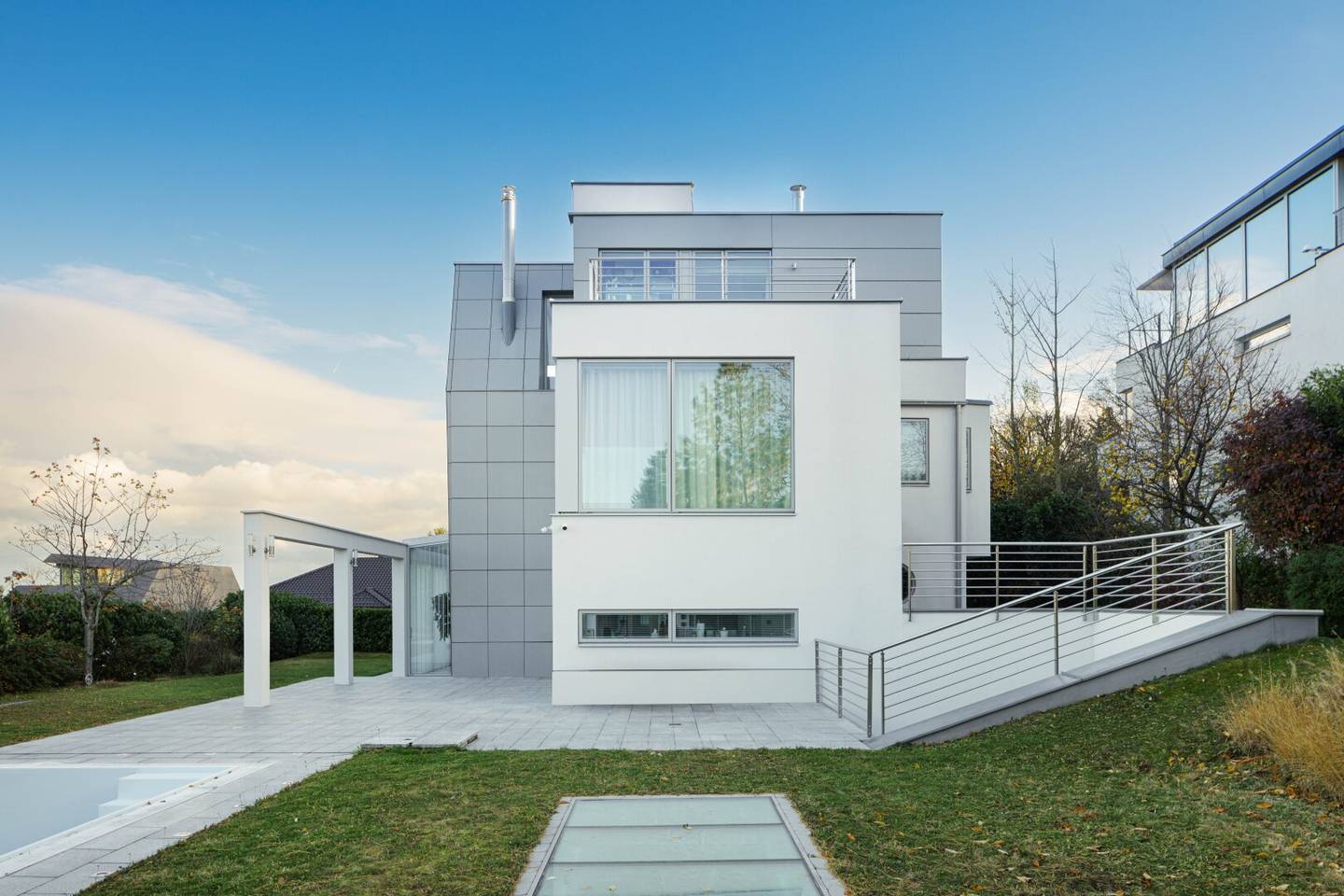 Moderne Villa in bester Lage in Gießhübl | Panoramablick