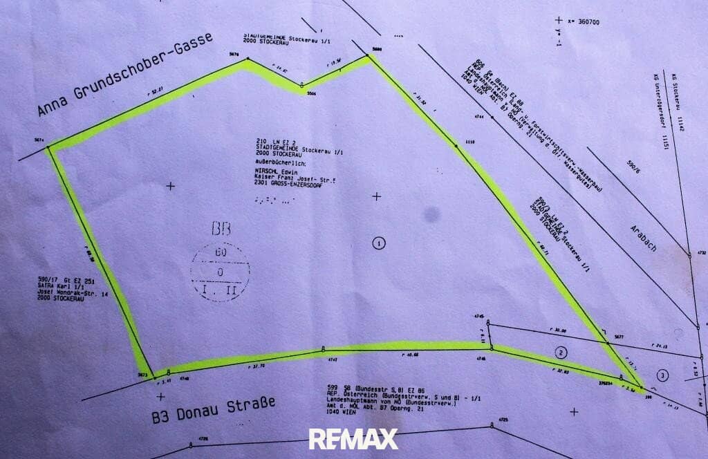 Industrial plot 7000 m² in prime location Stockerau