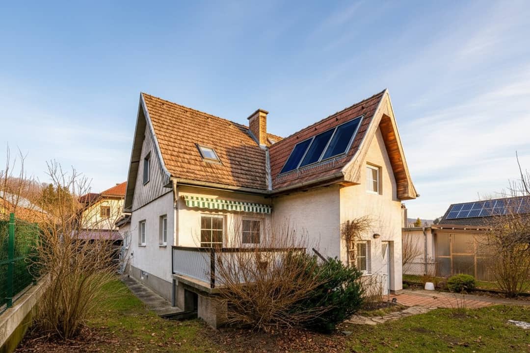 Einfamilienhaus mit Terrasse und Garten am Waldrand in Purkersdorf