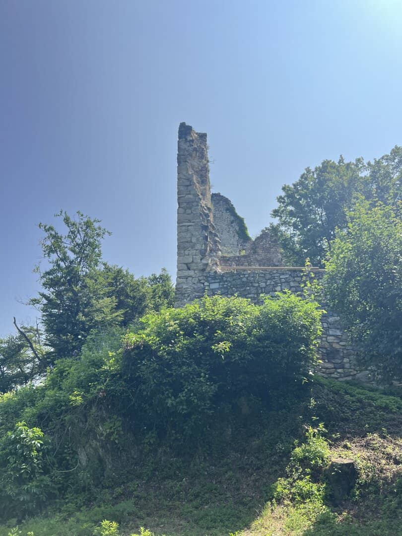 Historische Burgruine in ausgezeichneter Lage