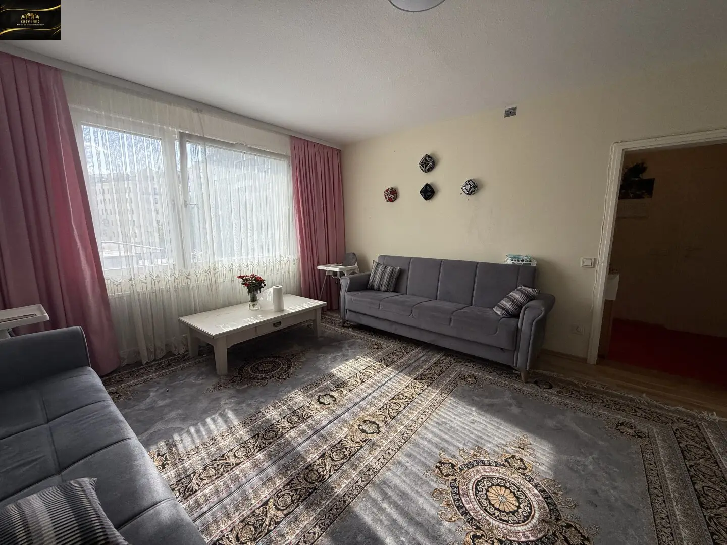 Compact two bedroom apartment with good layout