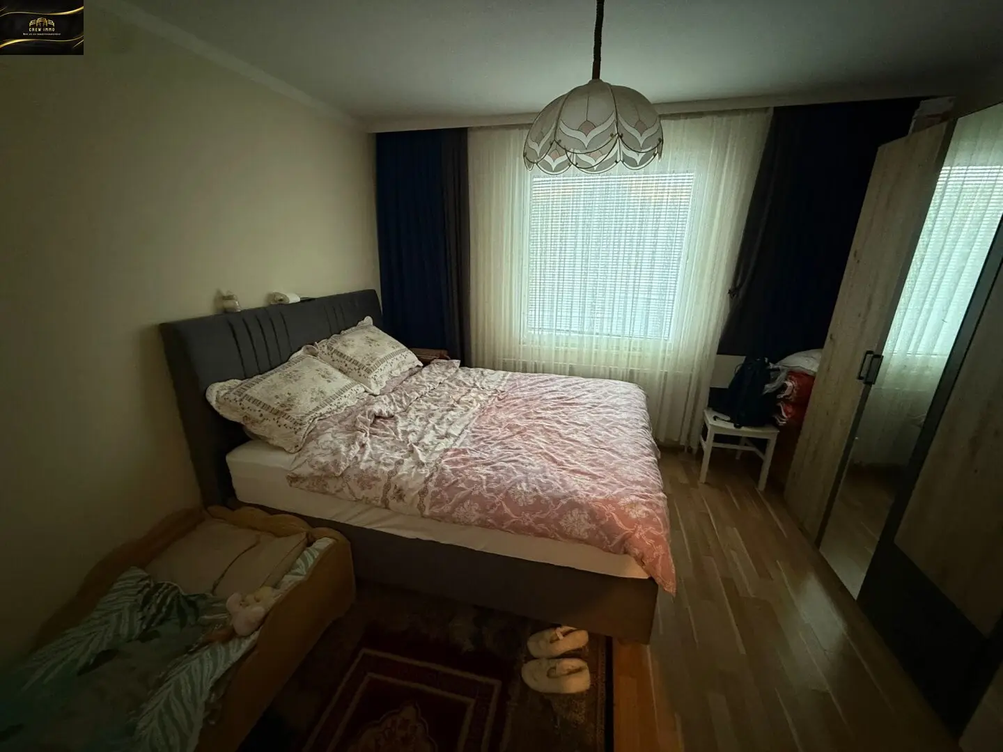 Compact two bedroom apartment with good layout