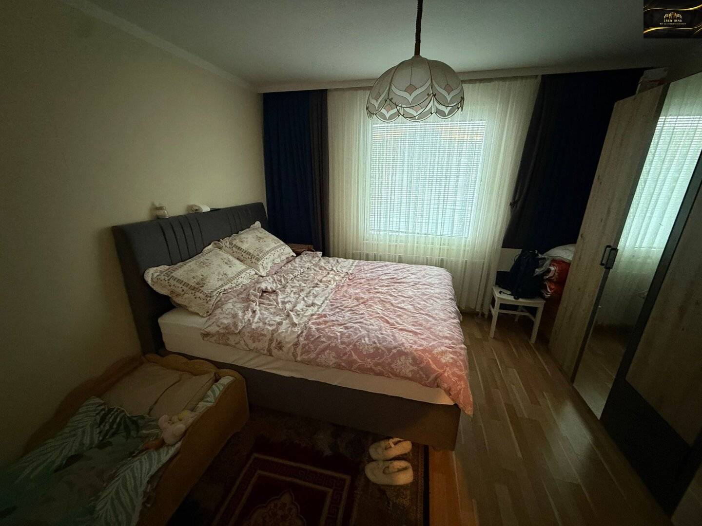 Compact two bedroom apartment with good layout