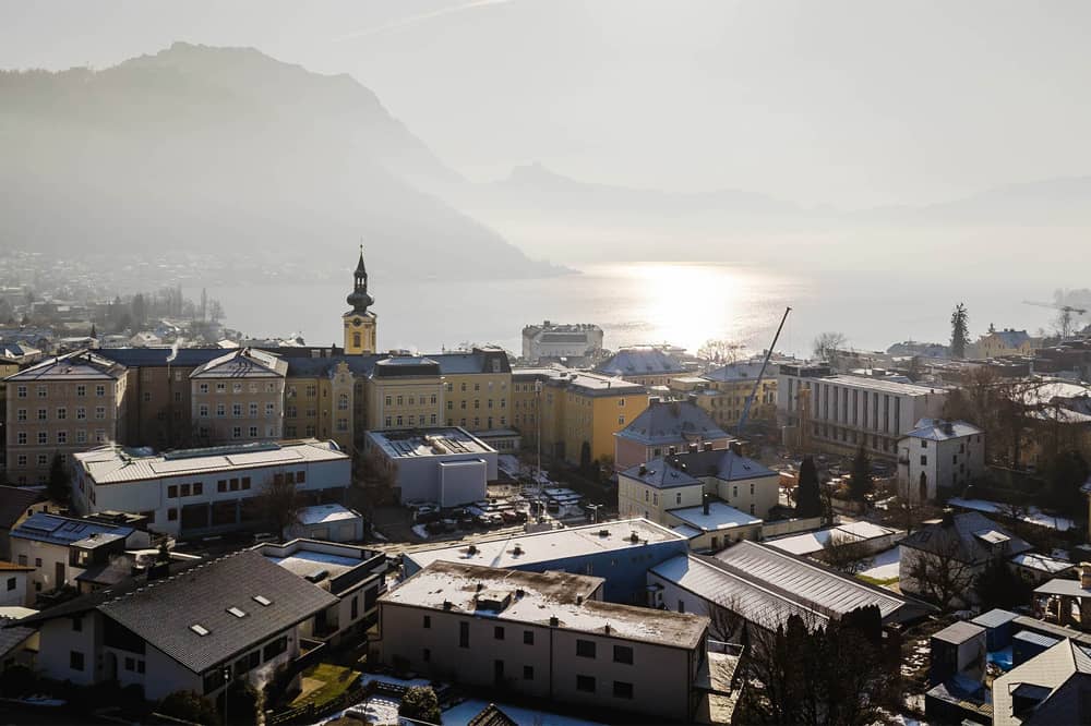 Dachgeschosswohnung Zentrum am Traunsee Balkon