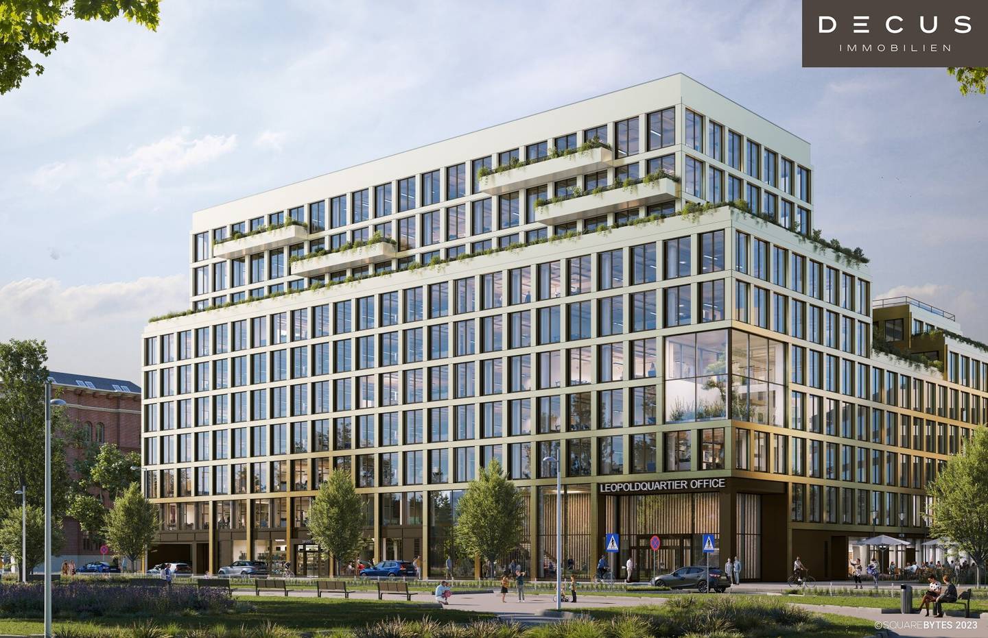 LeopoldQuartier OFFICE - Modern Office Building in Vienna Leopoldstadt
