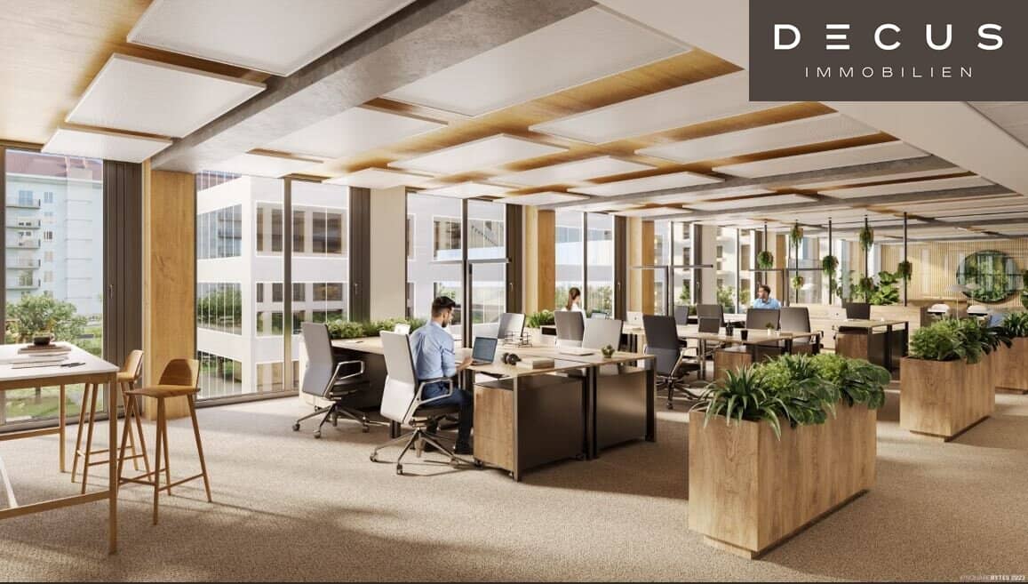 LeopoldQuartier OFFICE – Modern Office in Wood-Hybrid Construction in Vienna 1020 Leopoldstadt