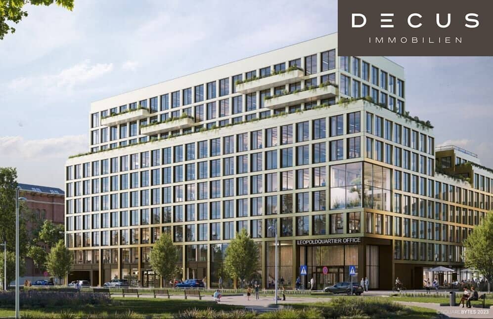 LeopoldQuartier OFFICE – Modernes Büro im Holz-Hybrid-Bau in Wien 1020