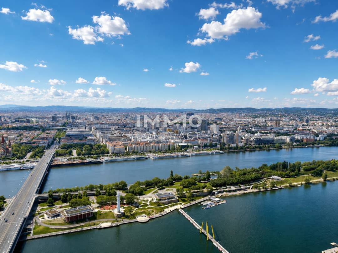 Premium 2-Zimmer-Wohnung im DC2 Tower, 32. Etage, Wien Donaustadt