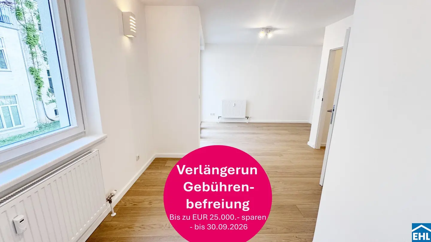 Investment apartment in the Karmeliterviertel with loggia