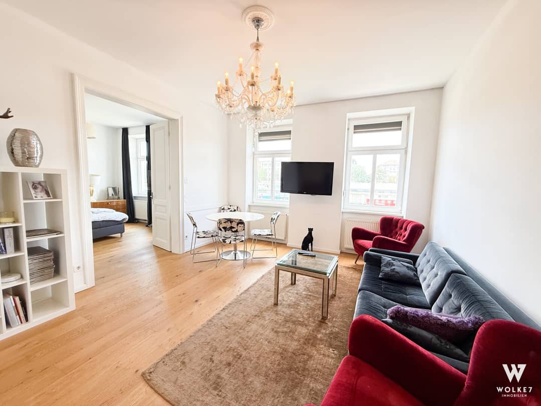 Stilvolle Altbauwohnung nahe Westbahnhof U3 U6