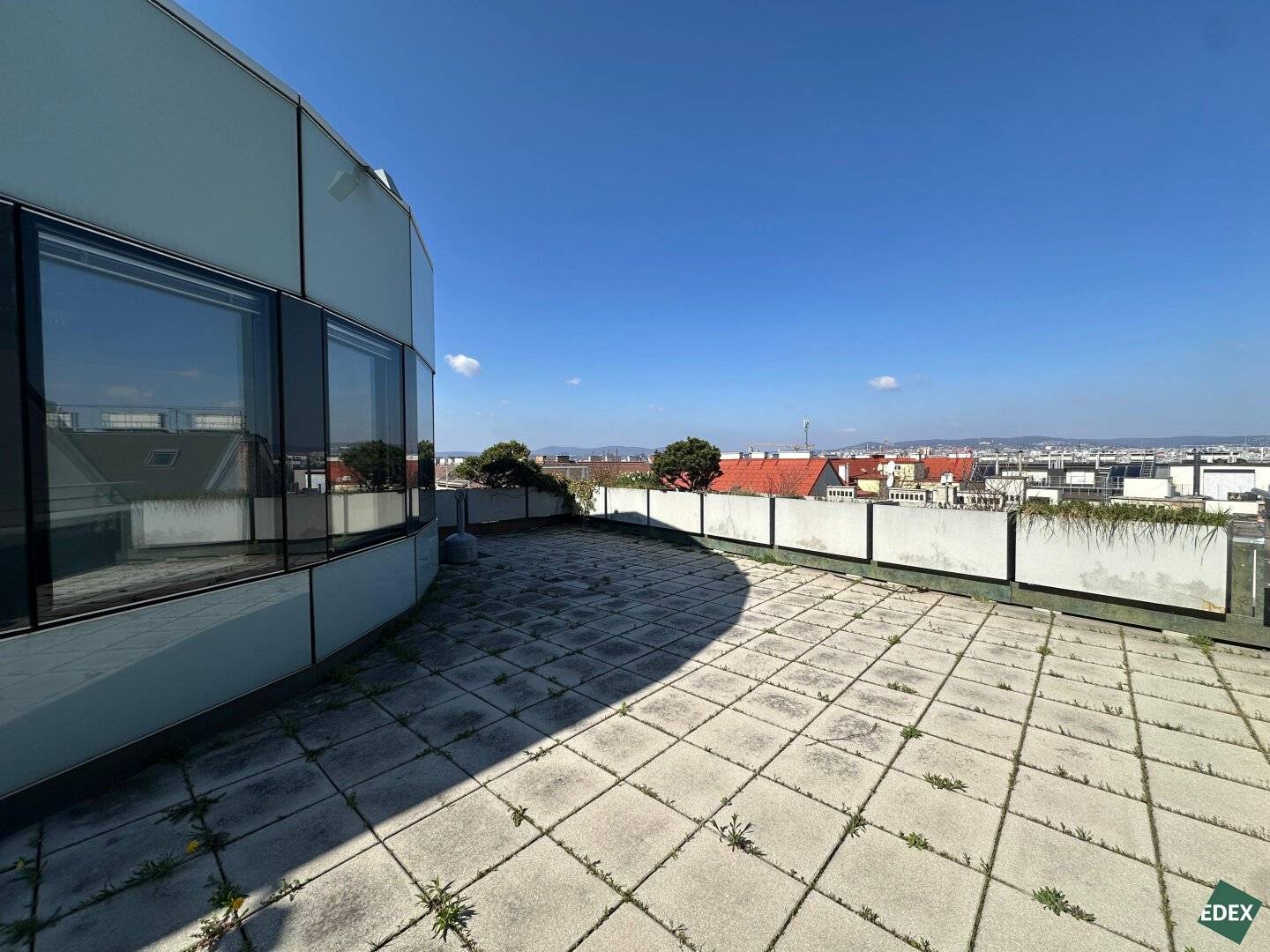 Büroflächen mit großer Terrasse im Office Center Wieden