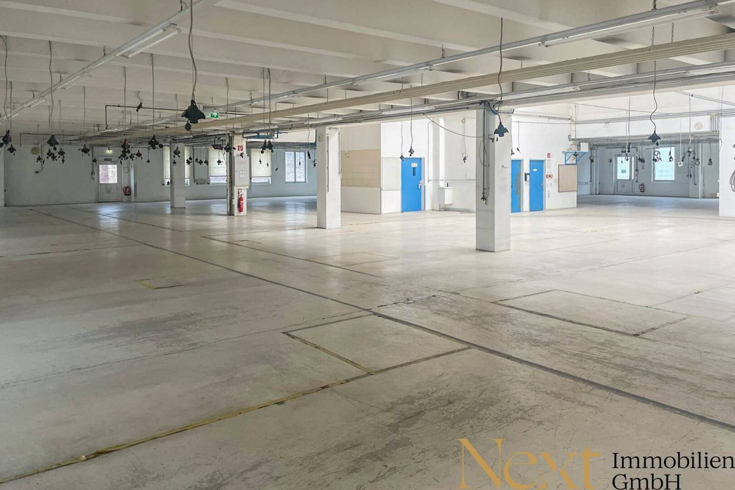 Spacious warehouse and production hall with office space for rent in Ansfelden