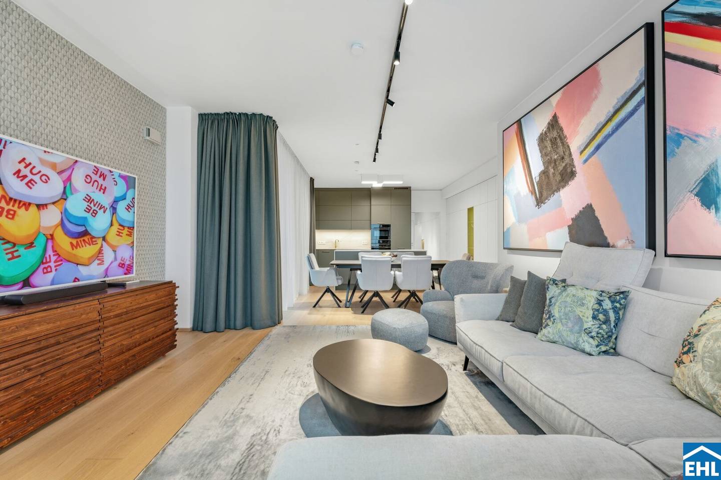 Apartment with rooftop pool and Prater view