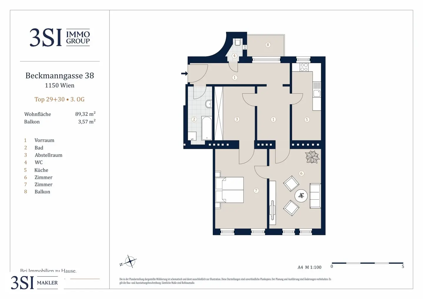 Old building apartment spacious bright modernized