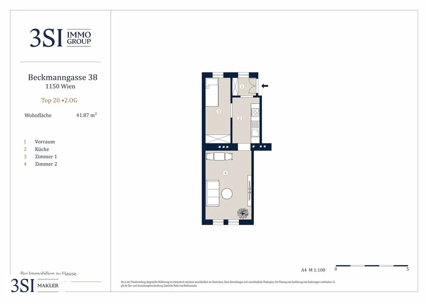Old building apartment yield two and a half percent