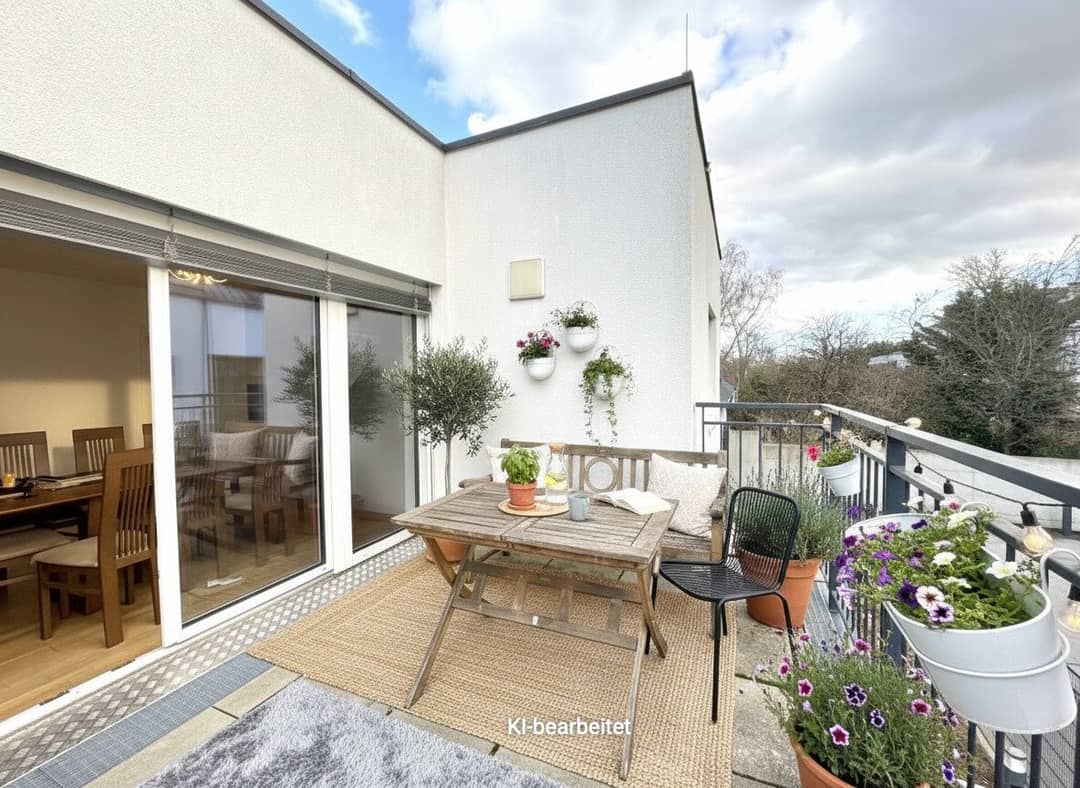 Apartment near Siegesplatz balcony and underfloor heating