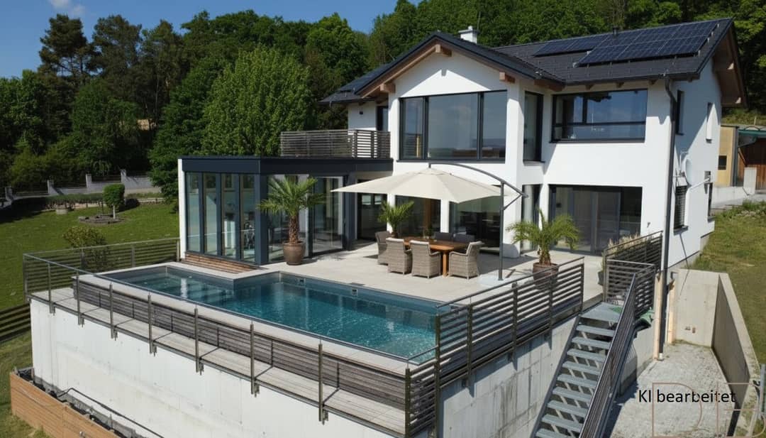 Niedrigenergiehaus mit 178 m² Wohnfläche in Oberrußbach, Weinviertel