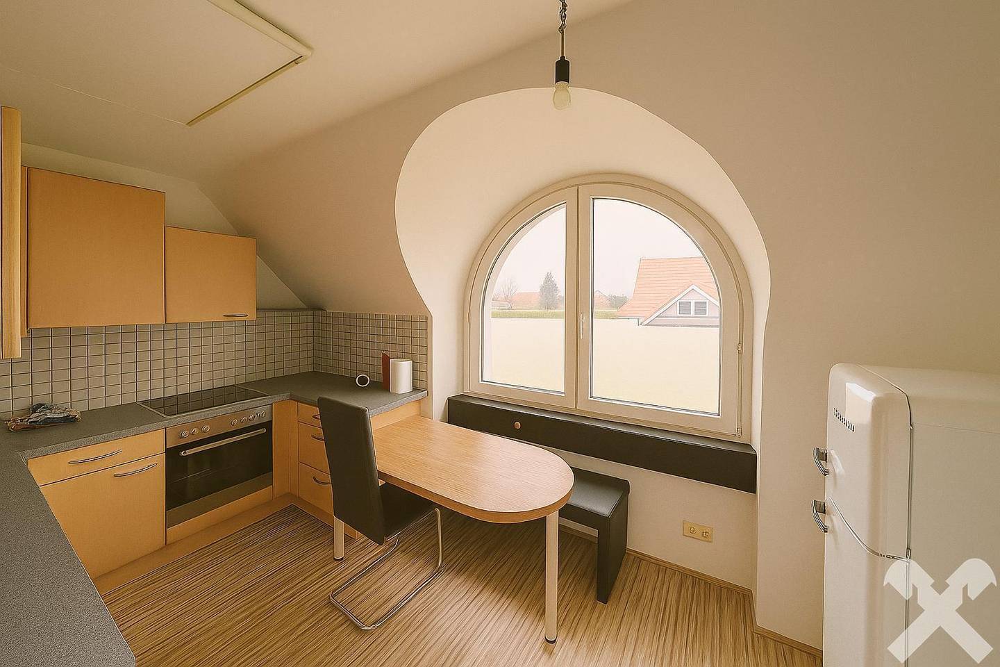 Dachgeschosswohnung naturnah am Waldrand