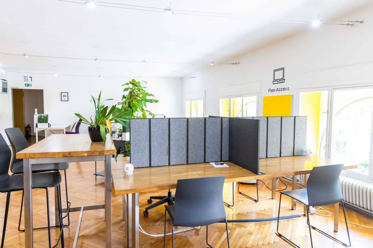 Hoch innovative flexible oder fixe Offices in Toplage