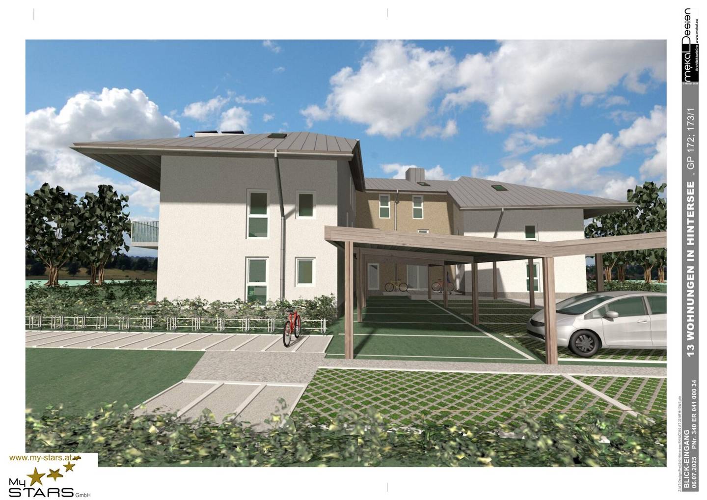 Erstbezug: Große 4-Zimmer-Wohnung mit Balkon in Hintersee Südostlage