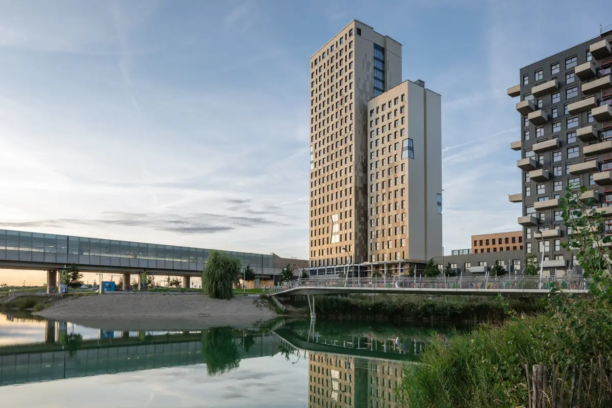 Wohnung Seestadt Lakeside Timber Building