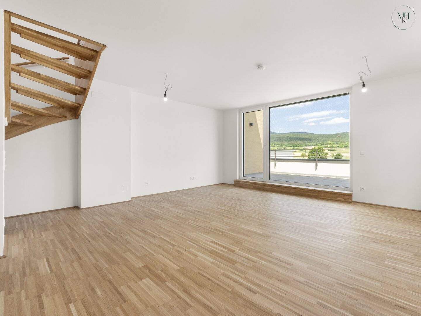 Dachgeschosswohnung Erstbezug Blick Weinberge