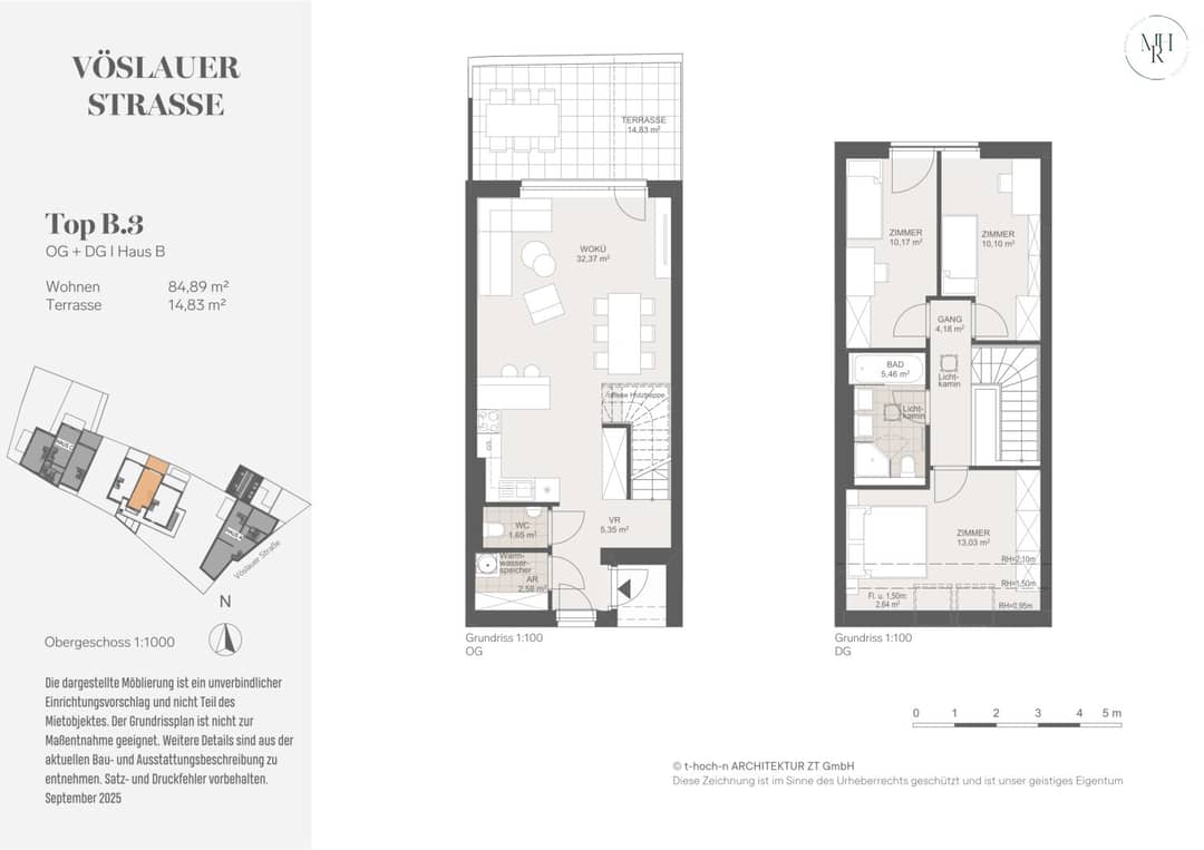 Attic apartment brand new terrace with vineyard view