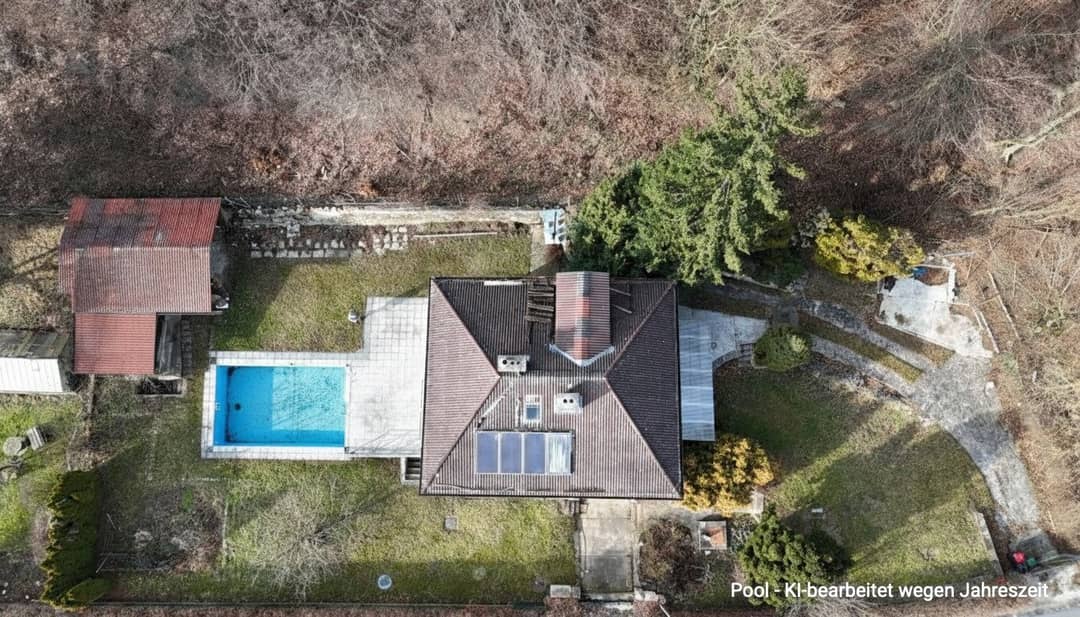 Detached House with Pool and Garden in Weidling