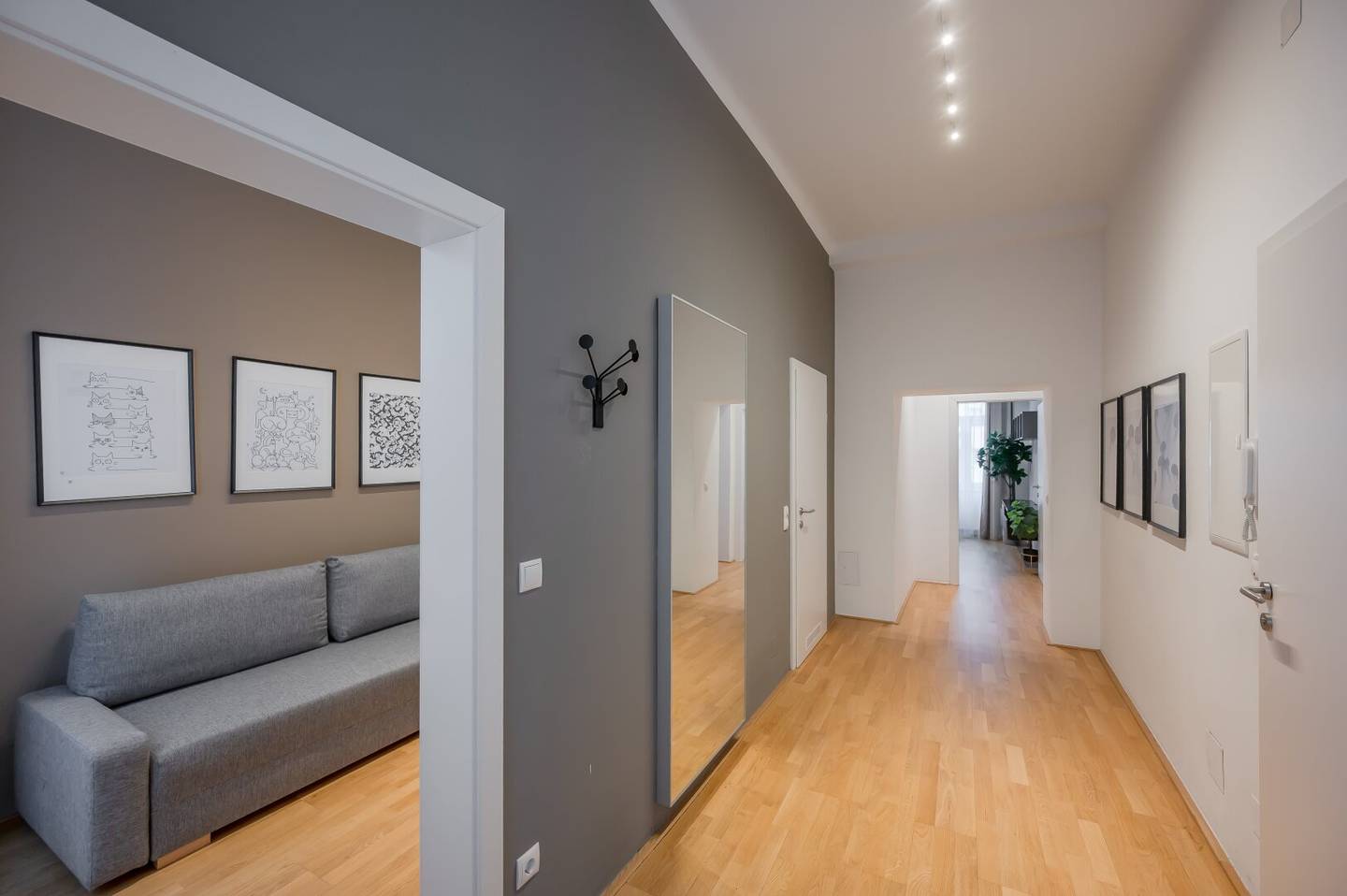 Furnished 3-room old building apartment in Meidling, Vienna