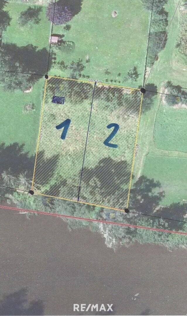 Landwirtschaftliche Wiese am Thaya Stausee in Kollmitzgraben - 750 m²