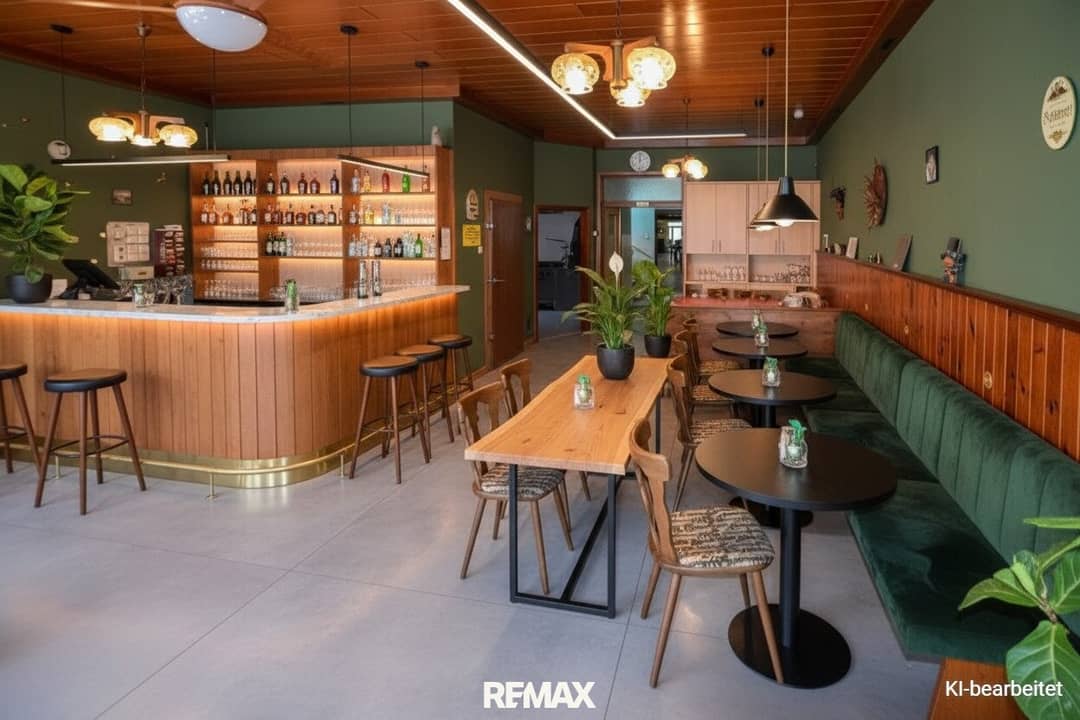 Gasthaus mit Saal, 100 m² Wohnung und 6 Gästezimmern in Wienerherberg