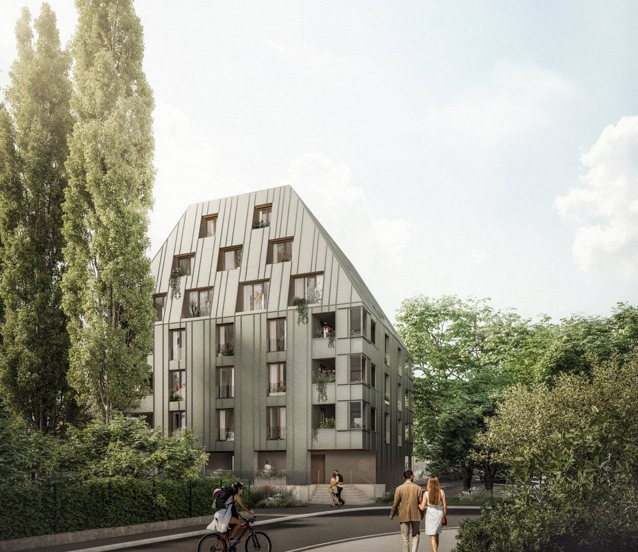 Geidorf apartment newly built balcony and garage