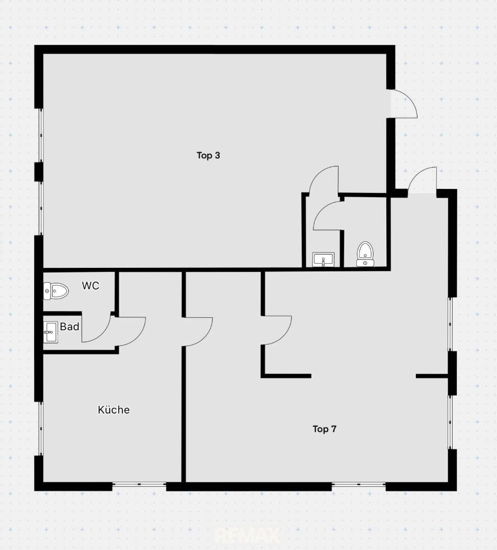 Modern office 52 m² in Fischamend, 1st floor
