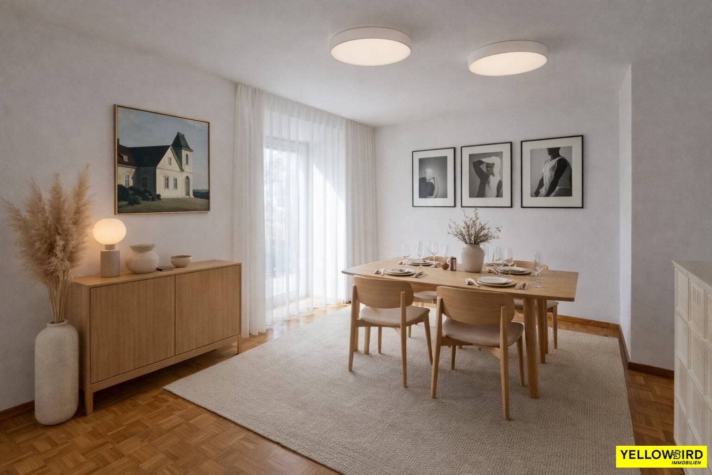 Investment property with terrace and green views