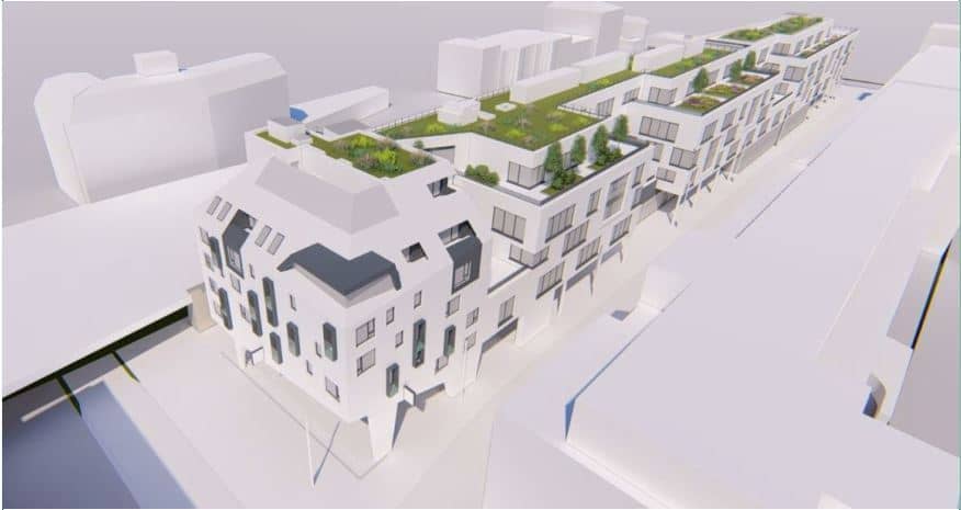 Grand Central Wohnung Neubau mit Terrassen