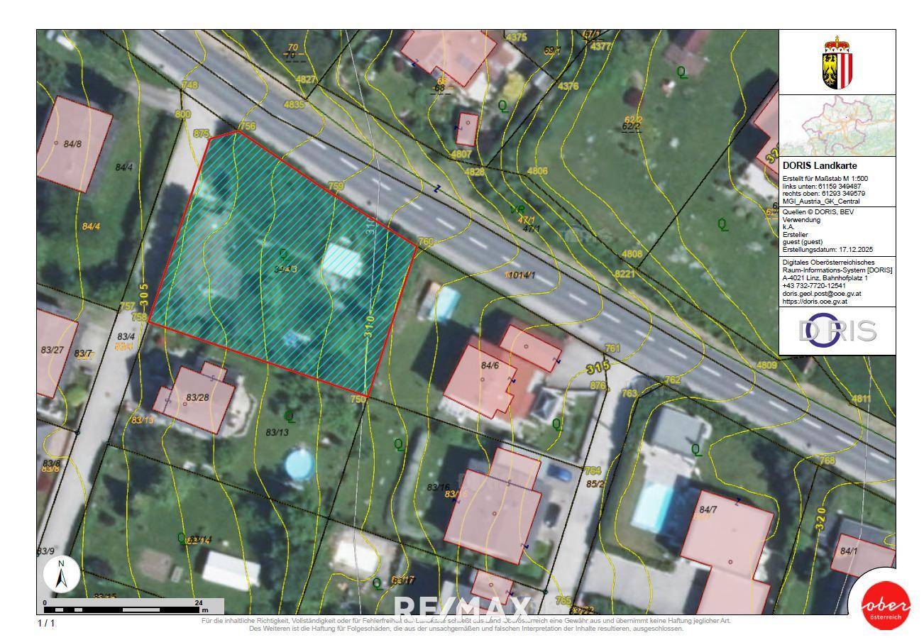 Baugrundstück in Straßham / Alkoven | über 1.000m² | ohne Bauzwang