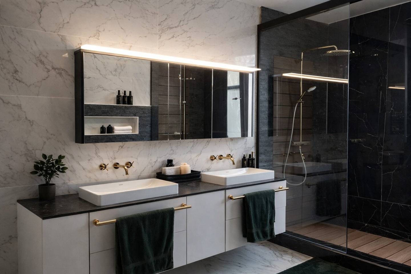Wohnung mit privatem Pool und Garten