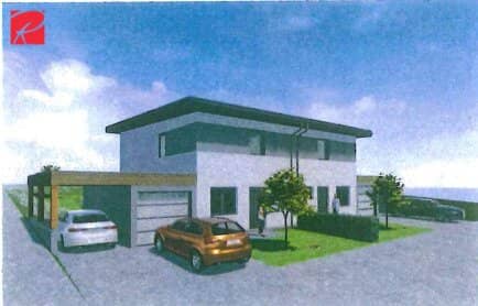Rohbau-Doppelhaushälfte in Pennewang mit 106 m² Wohnfläche