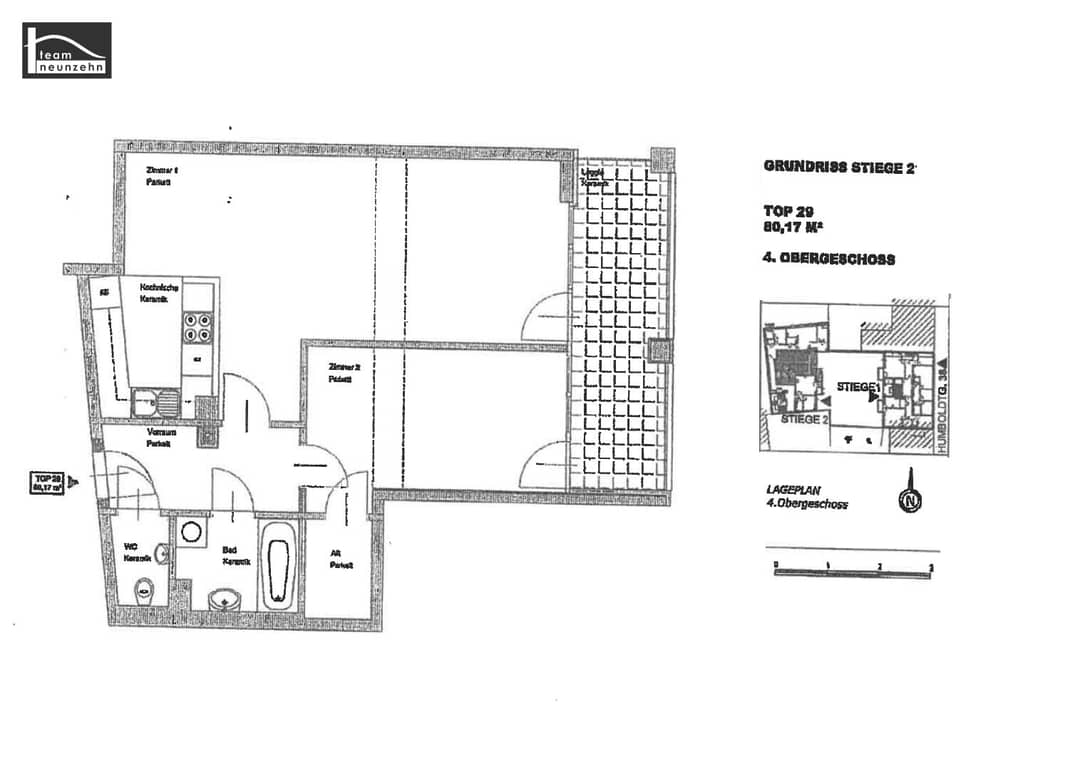 Wohnung quiet location near Reumannplatz loggia