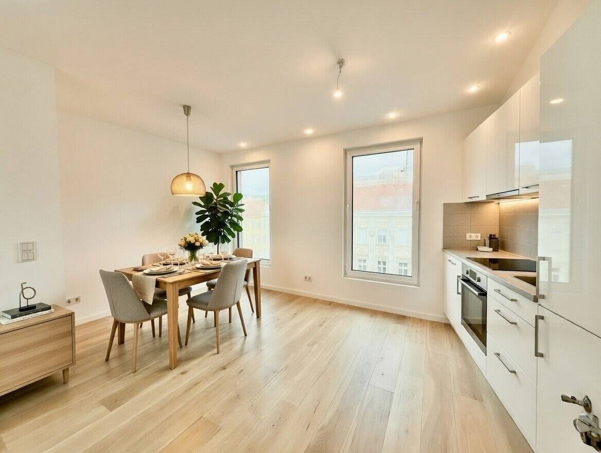 Penthouse with panoramic view and south terrace