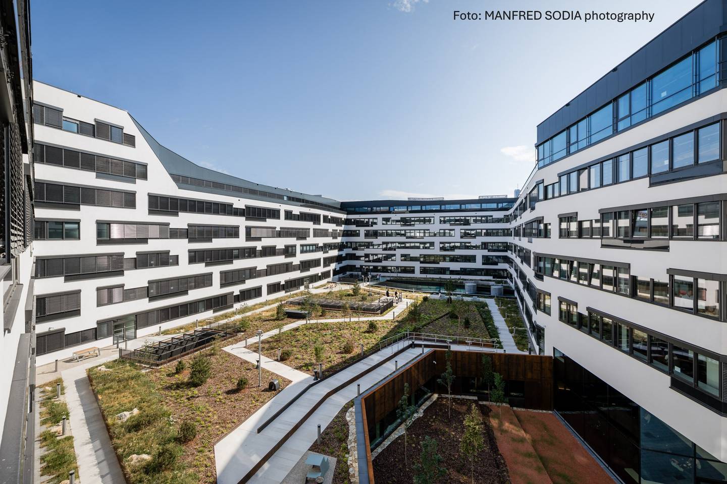 Modern Working at VIENNA WORKS on Austria Campus - Office Spaces for Rent in 1020 Vienna