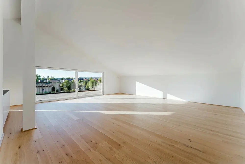 Attic apartment with sun terrace and panoramic view