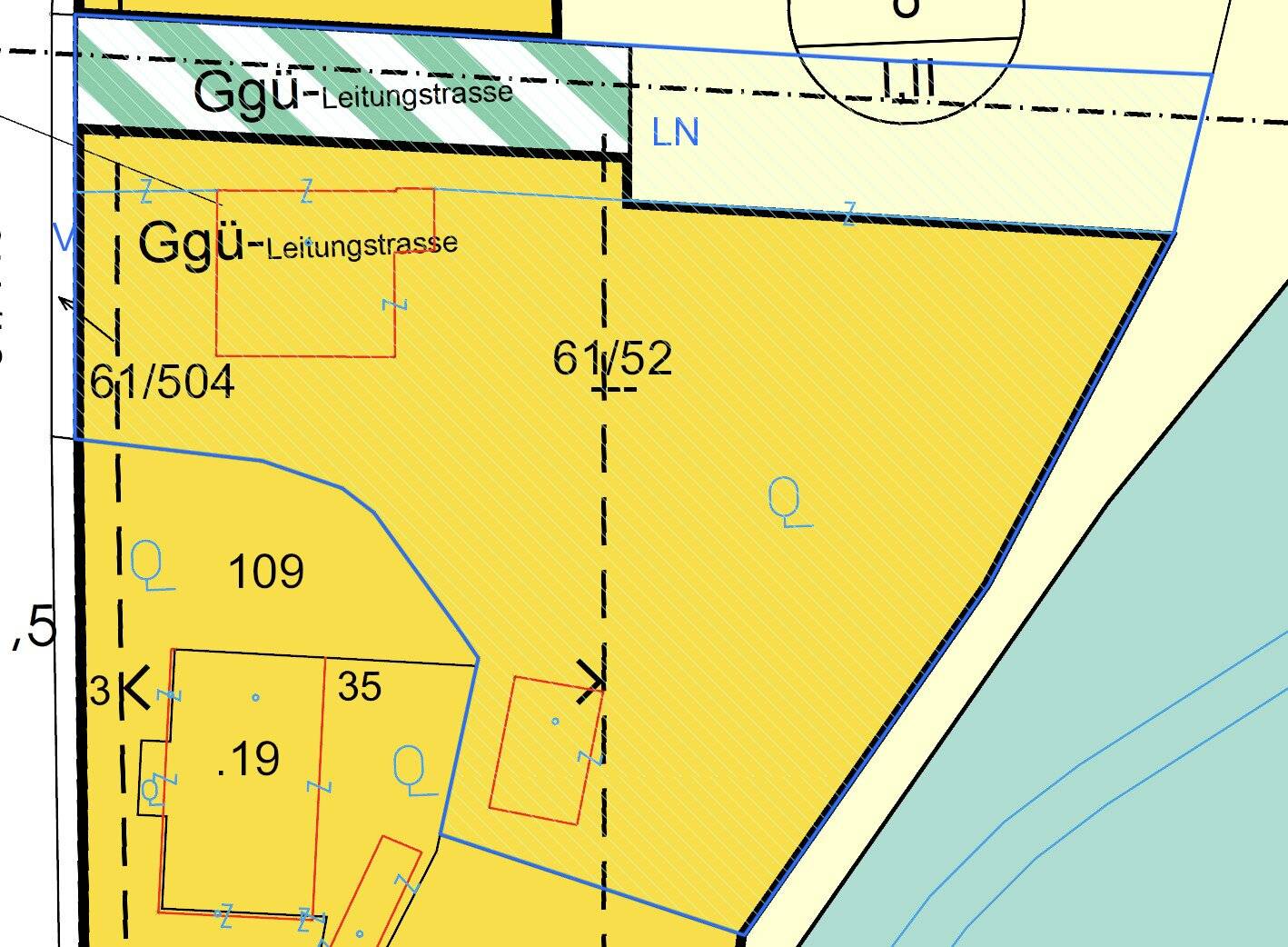 Baugrundstück 3469 m² in Wolfsgraben