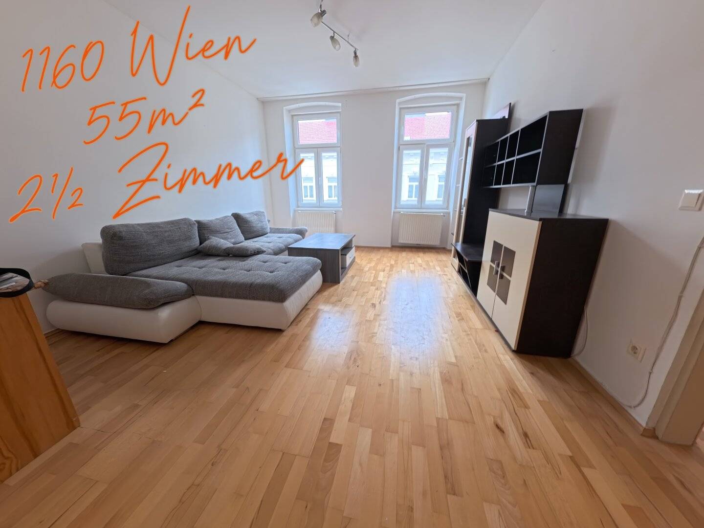 1160 Wien - 54m² Wohnung im Eigentum - 2½ Zimmer, Küche, Bad