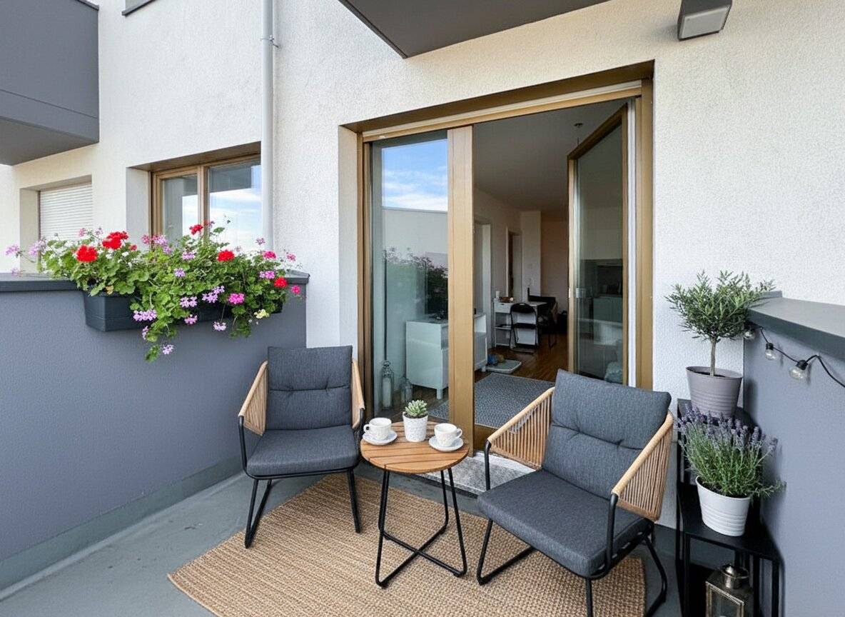Apartment with distant view and balcony Stadlau