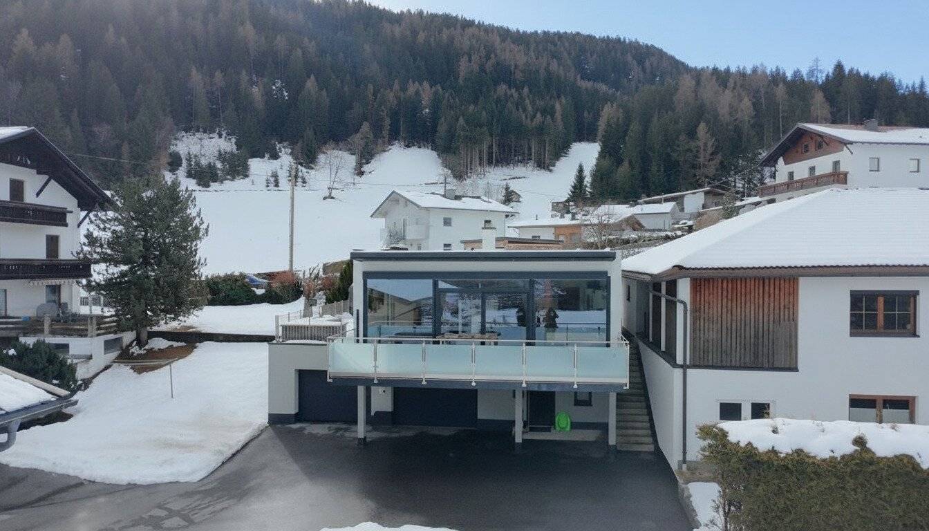 Modernes Haus mit Weitblick, Wald