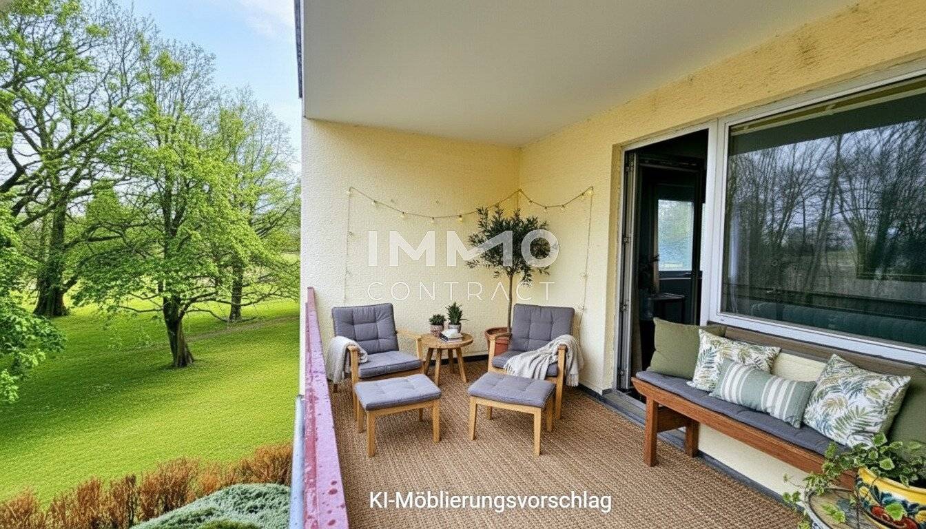 Wohnung mit Schlossparkblick nahe Zentrum
