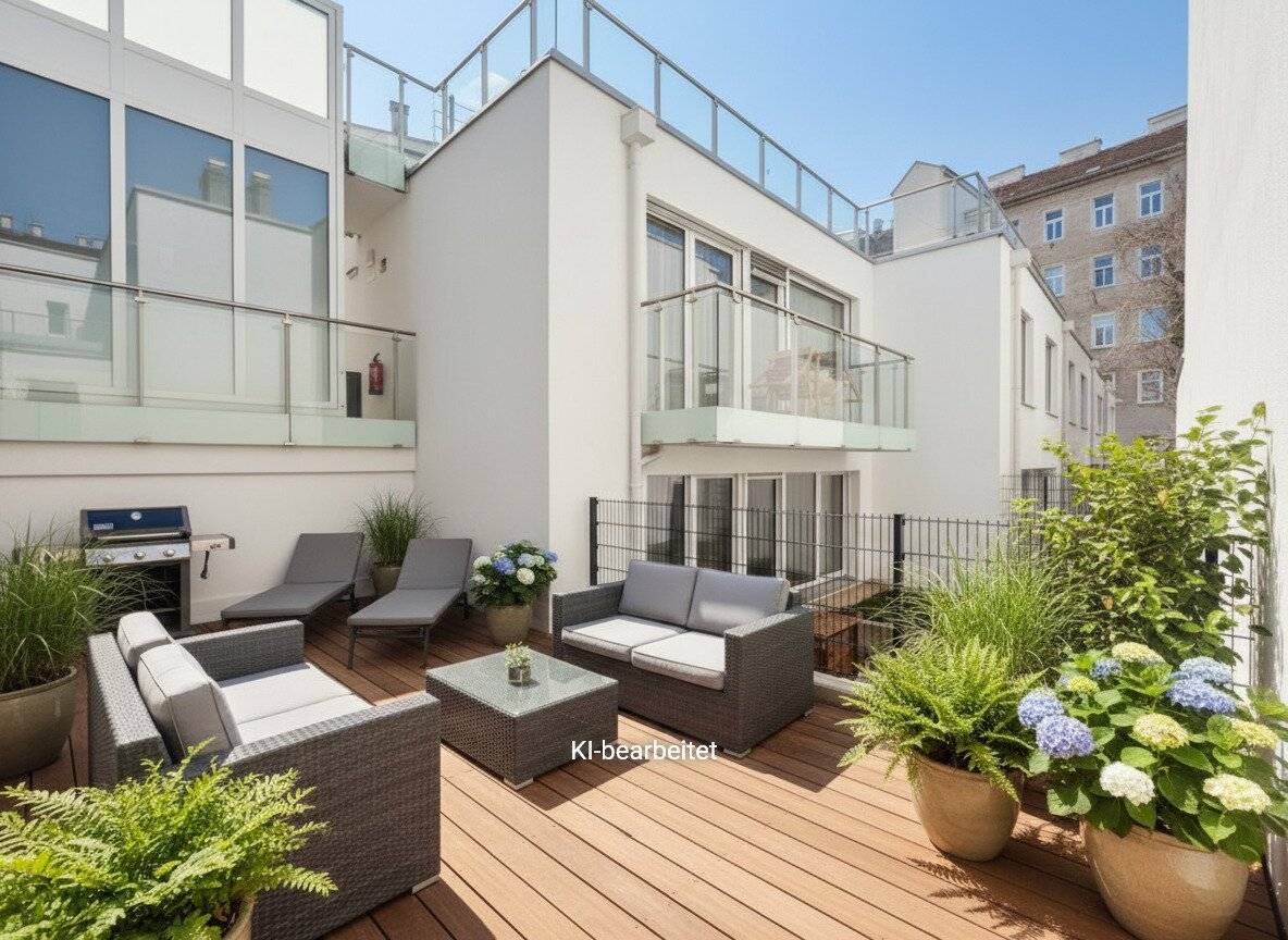 Altbauwohnung Terrasse nahe Karmelitermarkt