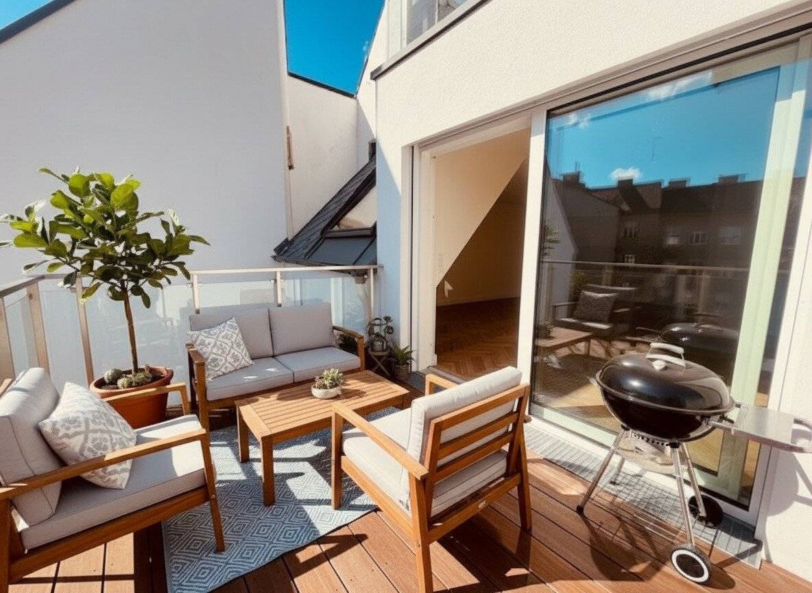 Dachgeschosswohnung brand new terrace top location