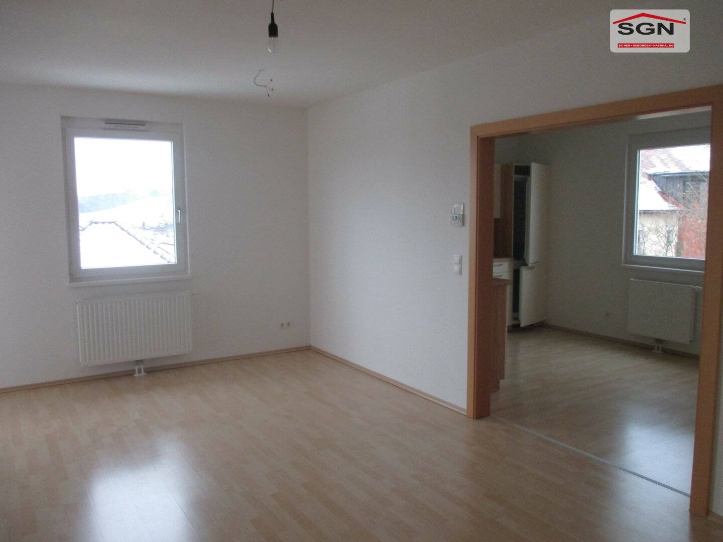 Wohnung mit Balkon Blick ins Grüne ruhige Lage